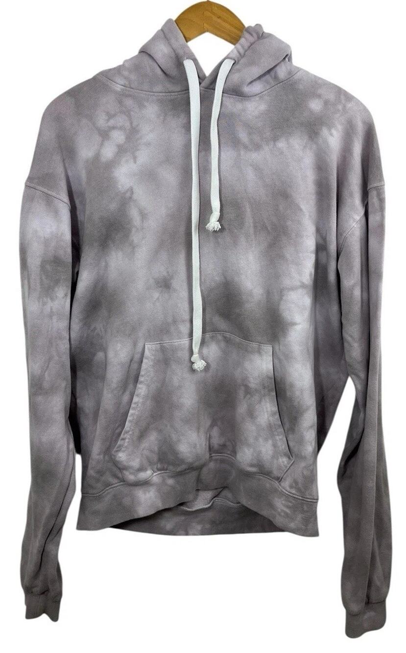 Katiejnyc Couture Katie J NYC Girls Large Hoodie Sweatshirt Tie Dye Gray Purple